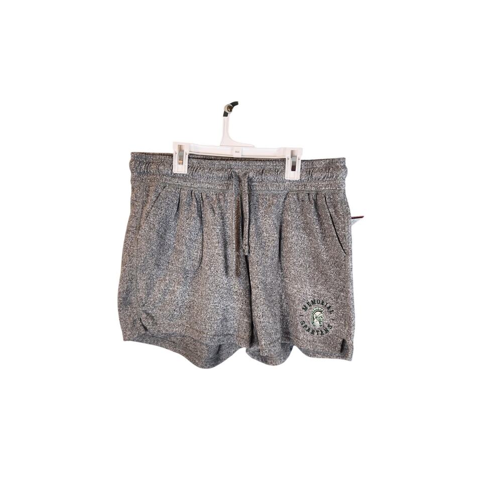 Memorial High School Spartans fleece shorts women's large NWT